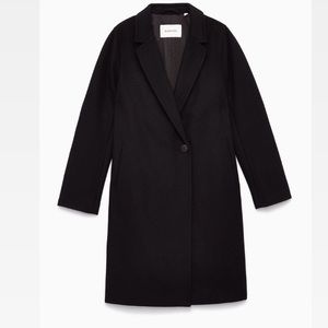 Aritzia Black Tillman Stedman Coat S